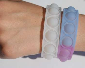 Bransoletka PUSH BUBBLE zmieniająca kolor słońcu G54