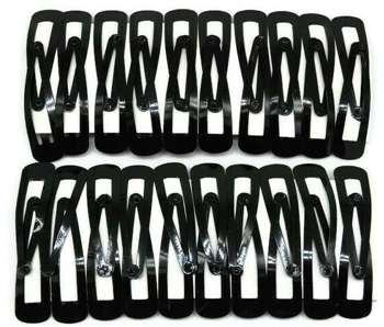 SPINKI PYKI WSUWKI SPINKA DO WŁOSÓW 40 szt czarne M.70