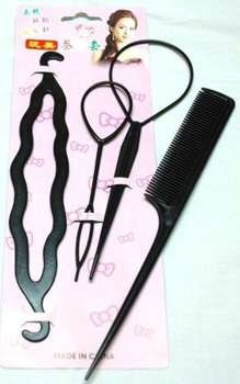 Szpilki koka wypełniacz twister hairagami zestaw 2