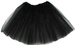 Spódniczka TIULOWA tutu czarna na bal przebranie 40cm P102