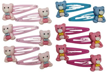 Spinki do włosów spinka wsuwka MIŚ 12szt pyki H8