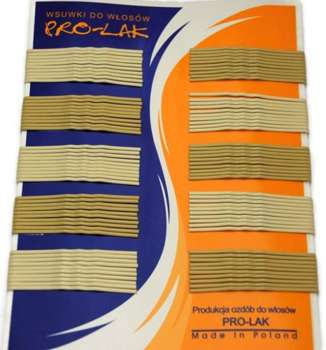 WSUWKI DO WŁOSÓW BLOND 100 szt PROLAK POLSKA R.92