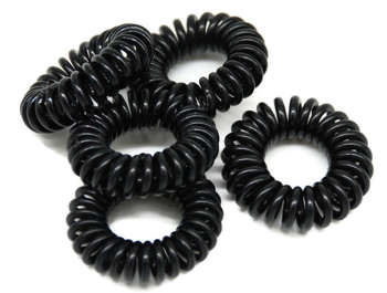 Gumka do włosów koka spirala sprężynka 5szt R.140
