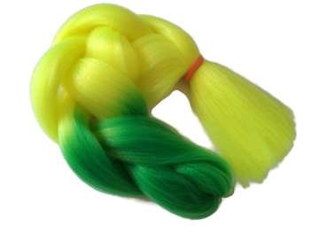 Syntetyczne włosy na warkoczyki warkocz dredy M38