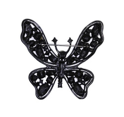 Broszka ozdoba agrafka MOTYL owad motylek P81