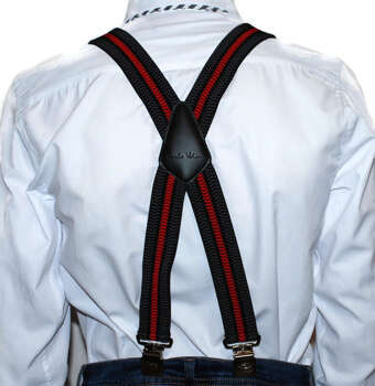 Narciarskie męskie szelki do spodni 4cm (6S)