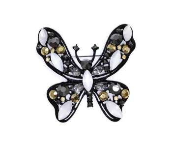 Broszka ozdoba agrafka MOTYL owad motylek P81