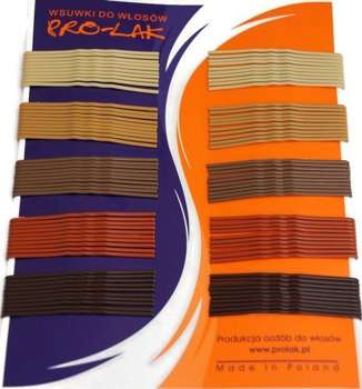 Wsuwki do włosów mix kolorów 100 szt PROLAK R.147