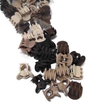 KRABY ŻABKI KAUCZUKOWE SPINKI DO WŁOSÓW  m.14