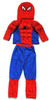 SPIDERMAN z MIĘŚNIAMI strój kostium 4-6 lata mięśniak M 