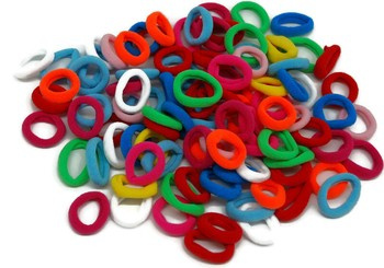 Gumki frotki do włosów mini frotka 100szt G.23