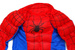 SPIDERMAN z MIĘŚNIAMI strój kostium 4-6 lata mięśniak M 