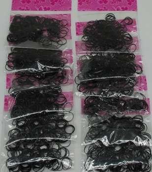 Gumki recepturki do włosów  na warkoczyki S.49